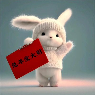 2025年最吉利的兔子头像