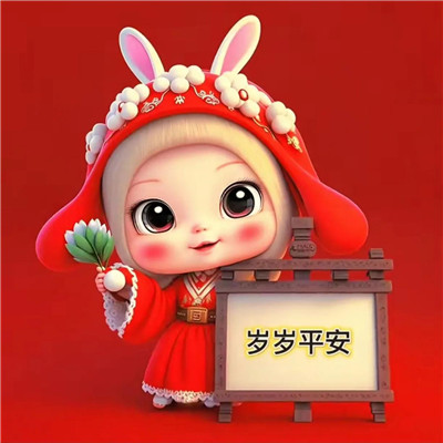 2025年最吉利的兔子头像