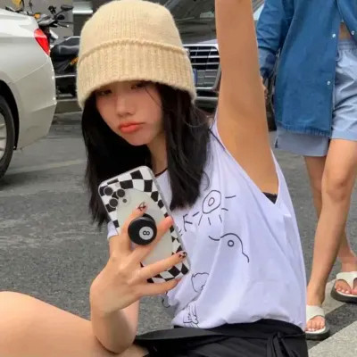 氛围感头像酷女生图片