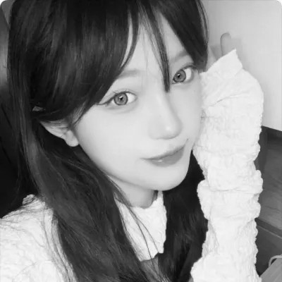 微信头像图片黑白女生