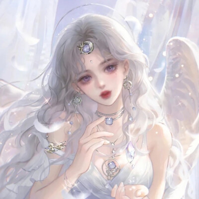 闺蜜头像手绘唯美动漫