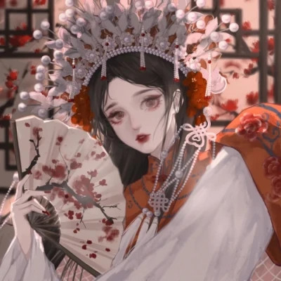 闺蜜头像手绘唯美动漫