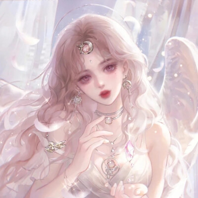 闺蜜头像手绘唯美动漫