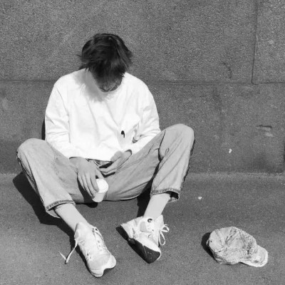 男头像黑白高冷真人帅气图片