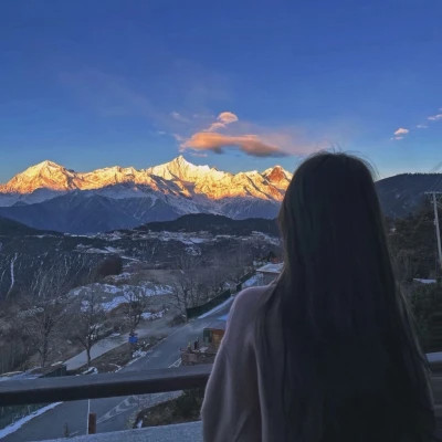 背影头像女生唯美漂亮仙气