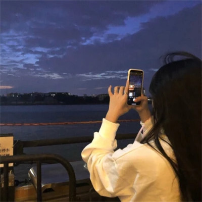 背影头像女生唯美漂亮仙气
