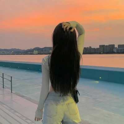 背影头像女生唯美漂亮仙气
