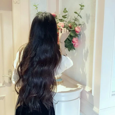 女生头像背影高级质感