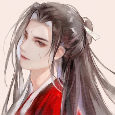 超仙手绘古风动漫男头图片