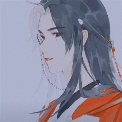 超仙手绘古风动漫男头图片
