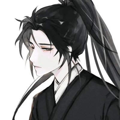 超仙手绘古风动漫男头图片