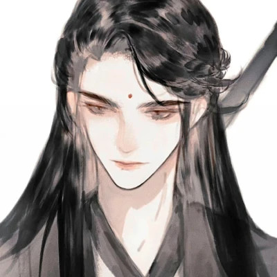 超仙手绘古风动漫男头图片