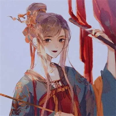 古风女生手绘头像清新唯美