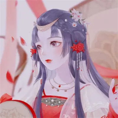 古风女生手绘头像清新唯美