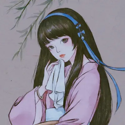 古风女生手绘头像清新唯美