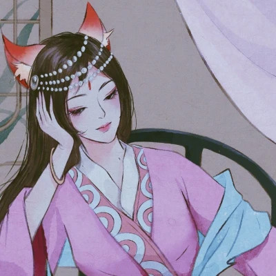 古风女生手绘头像清新唯美