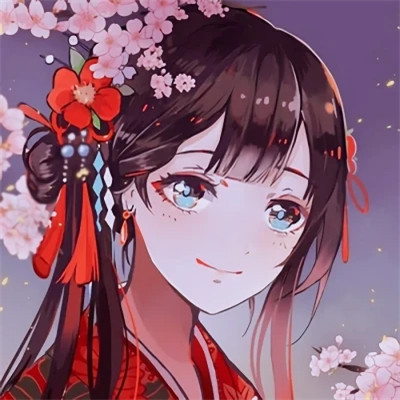 古风女生手绘头像清新唯美