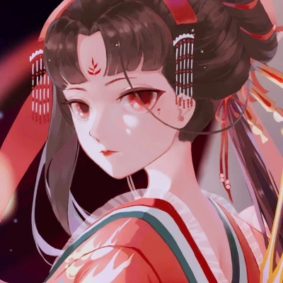 古风女生手绘头像清新唯美