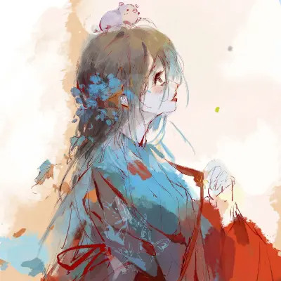 古风女生手绘头像清新唯美