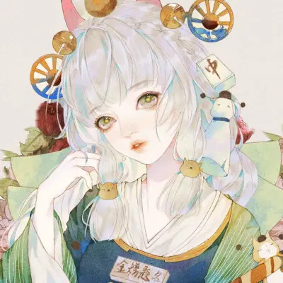 古风女生手绘头像清新唯美