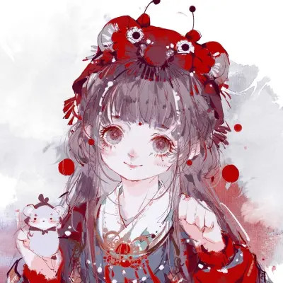 古风女生手绘头像清新唯美