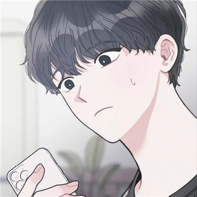 温柔韩系手绘动漫男头