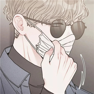 温柔韩系手绘动漫男头