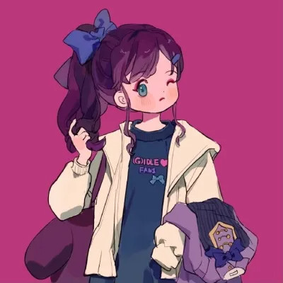 女生头像温柔漂亮动漫可爱