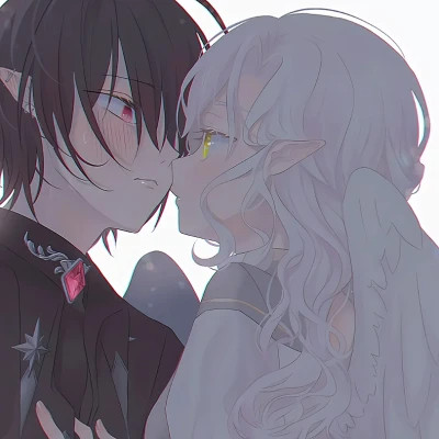 ins情侣动漫头像