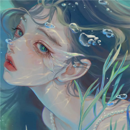 超火超级好看的绝美手绘女头