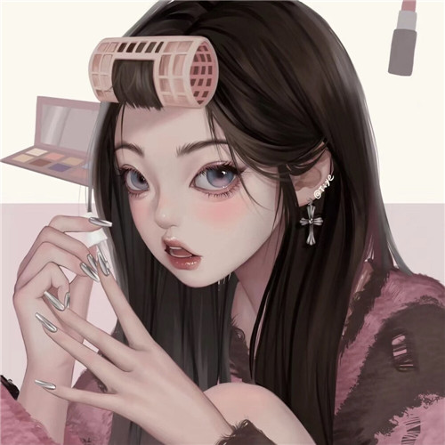 超火超级好看的绝美手绘女头
