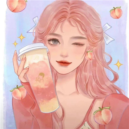小众手绘插画女生头像