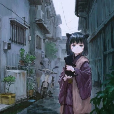 头像高级小众手绘女生