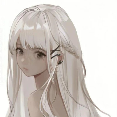 头像高级小众手绘女生