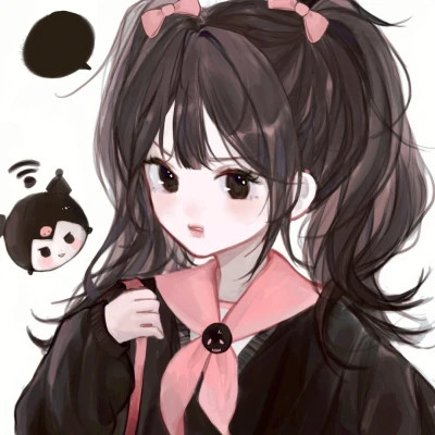 头像高级小众手绘女生