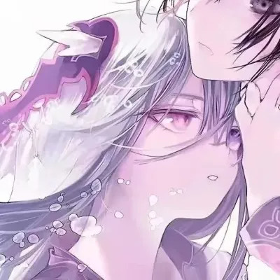 情侣头像一对动漫甜甜的一人一半
