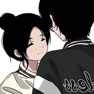 情侣头像甜蜜爱情动漫图片