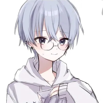 抖音情头动漫一男一女很火好看图片