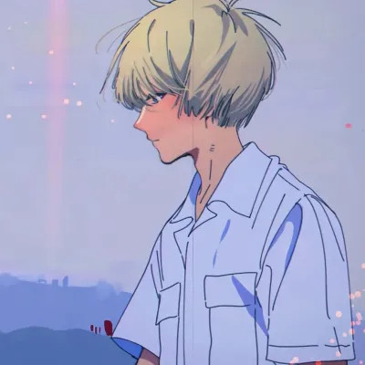 抖音情头动漫一男一女很火好看图片