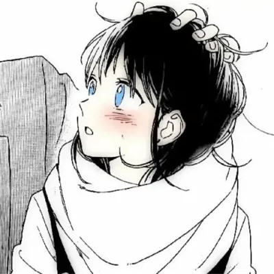 抖音情头动漫一男一女很火好看图片