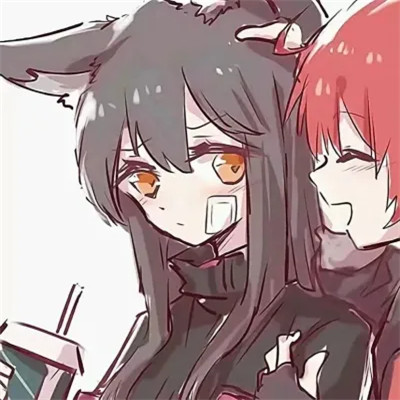 高甜动漫情侣头像