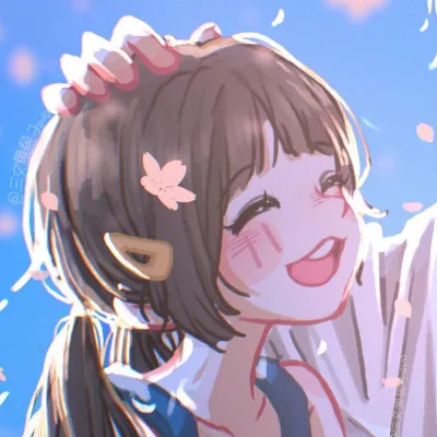 高甜动漫情侣头像