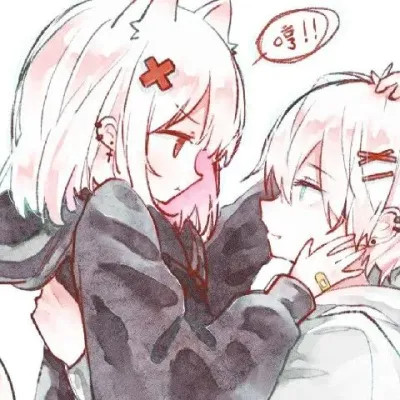 高甜动漫情侣头像