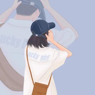 情侣二次元头像一左一右头像