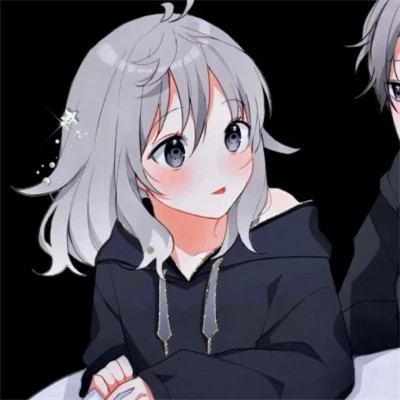情侣二次元头像一左一右头像
