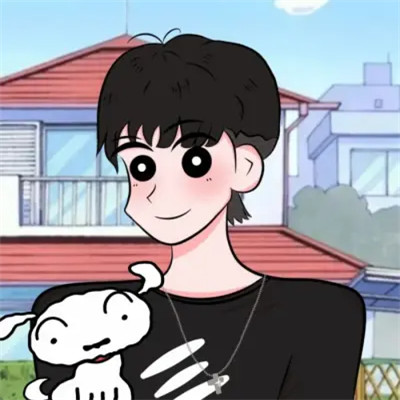 二次元画风情侣头像