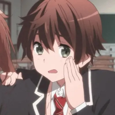 二次元画风情侣头像