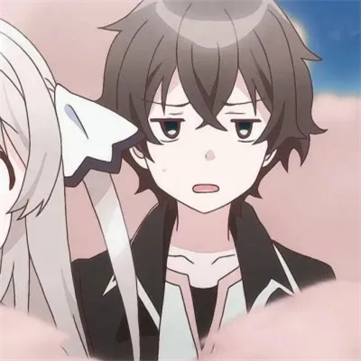 二次元画风情侣头像