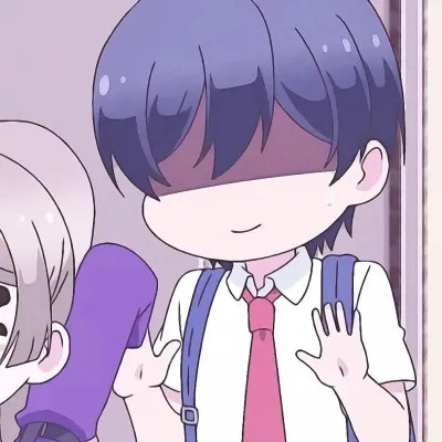 二次元画风情侣头像