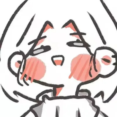 二次元画风情侣头像